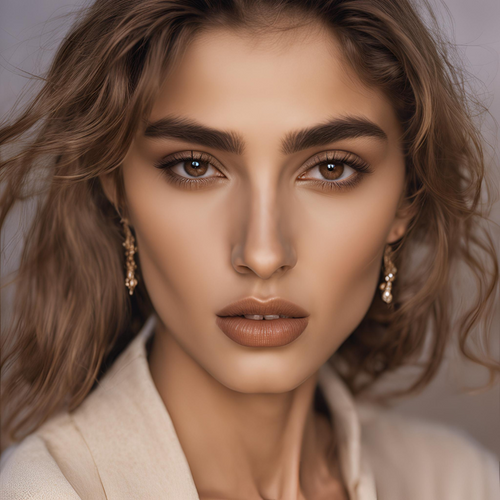 Portrait einer wunderschönen Frau