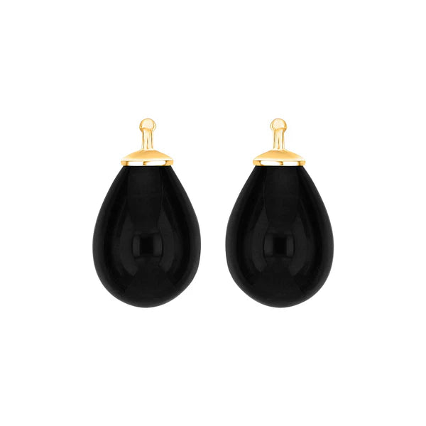 Tropfen aus Quarzglas in gold