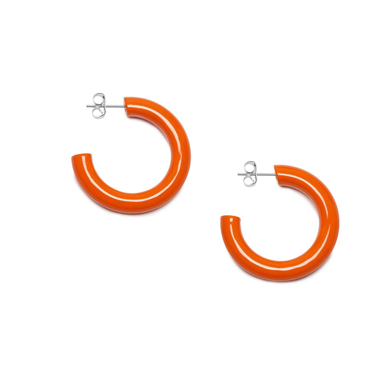 Abgerundeter Hornring - Orange