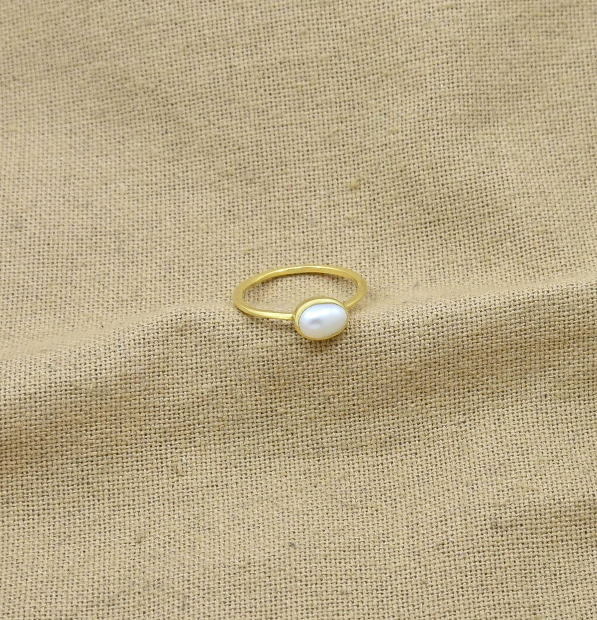Hochwertiger Silberring von Schmuckoo – Perle