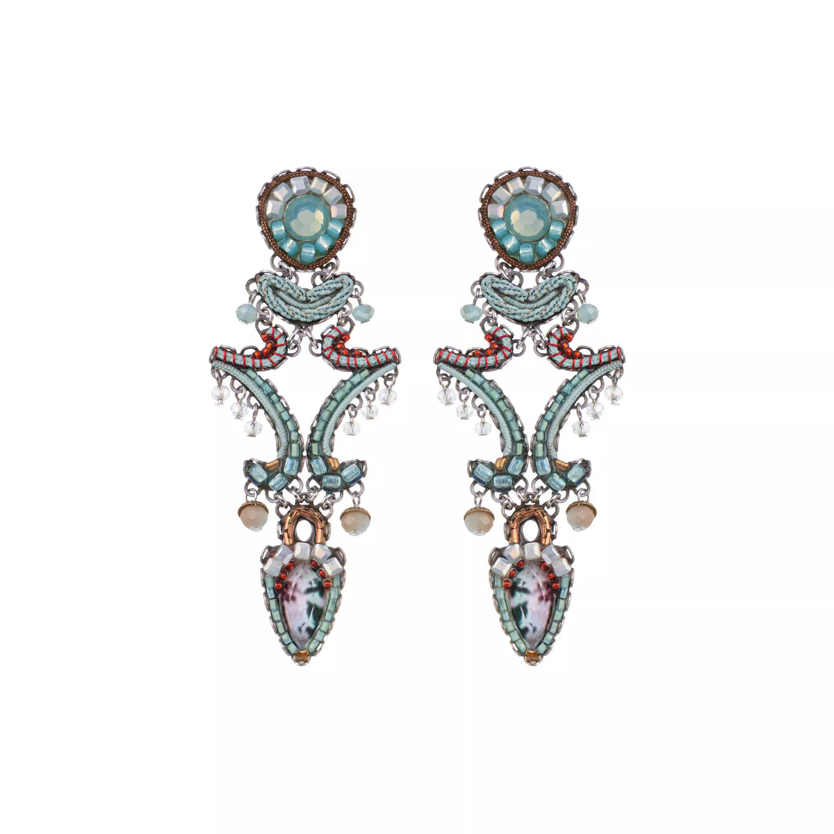 Ayala Bar Ohrringe Nurit – Mint Flavor