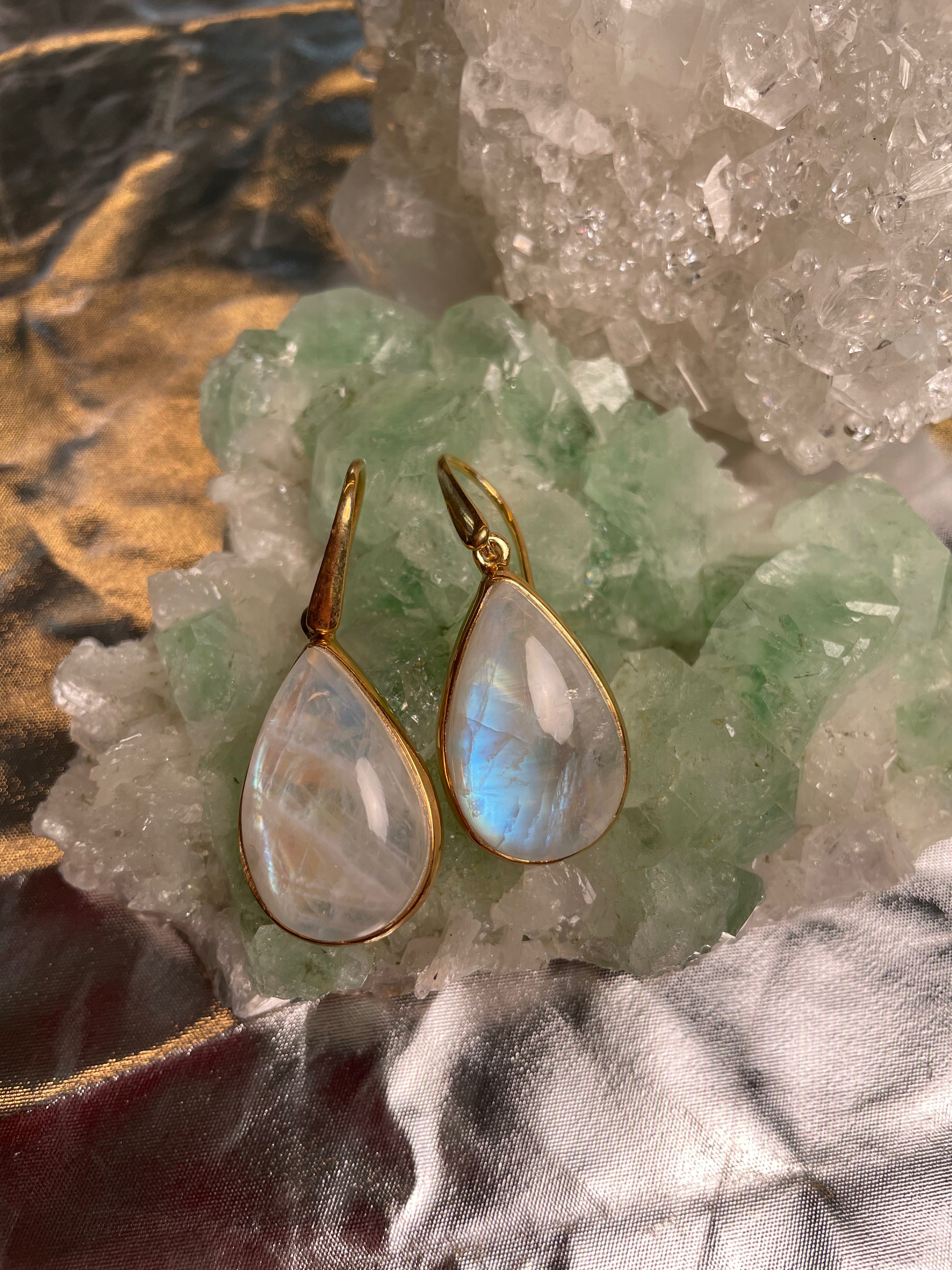 Edelstein Ohrring Beispiel