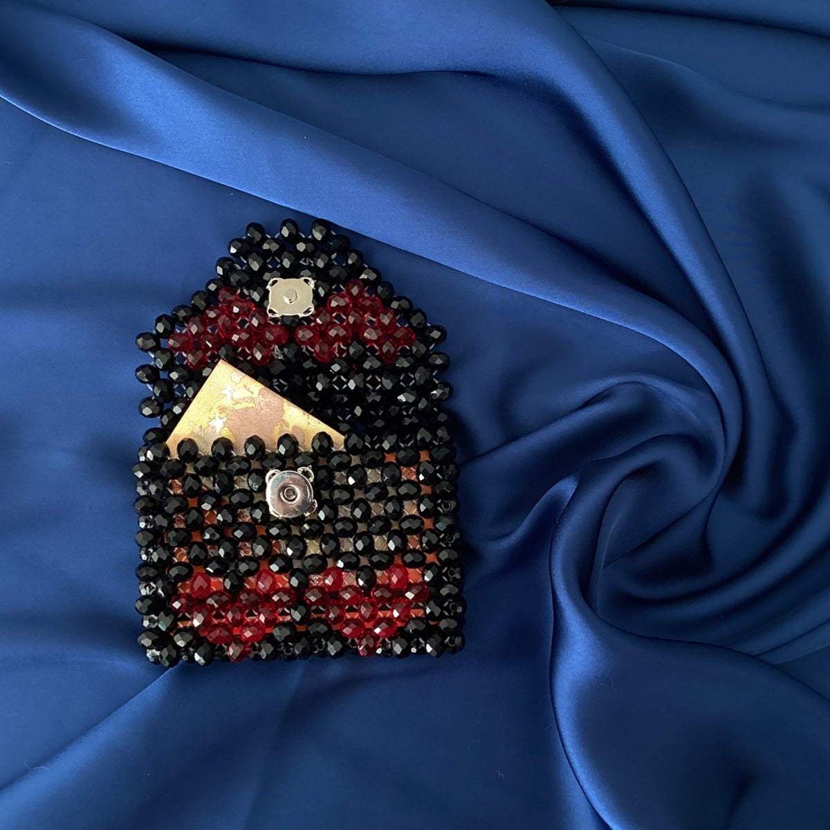 Perlenkunst Glitzertaschen mit Sima am 30. Oktober 16 - 18 Uhr