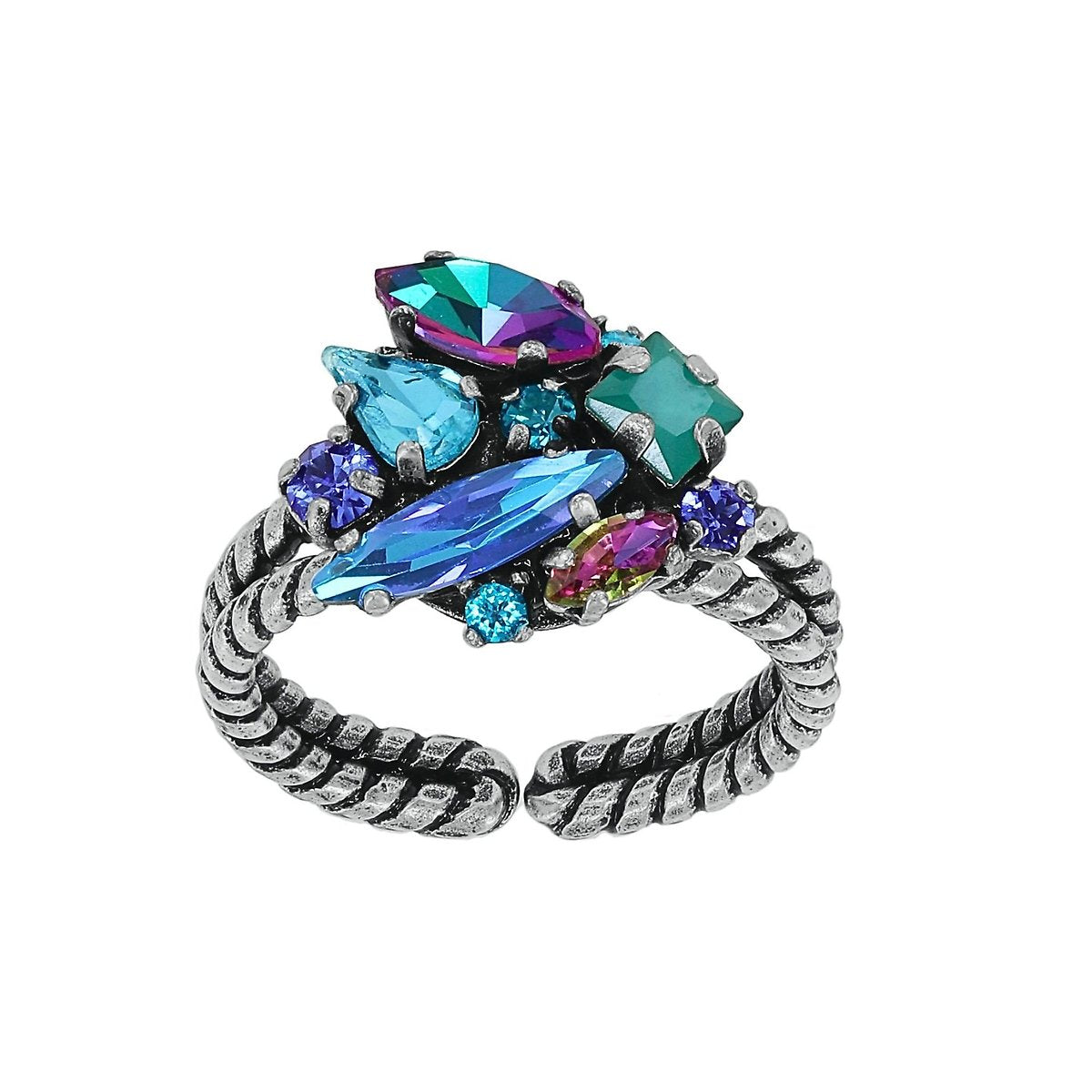 Konplott Abegail Ring Multi – kleiner Ringkopf