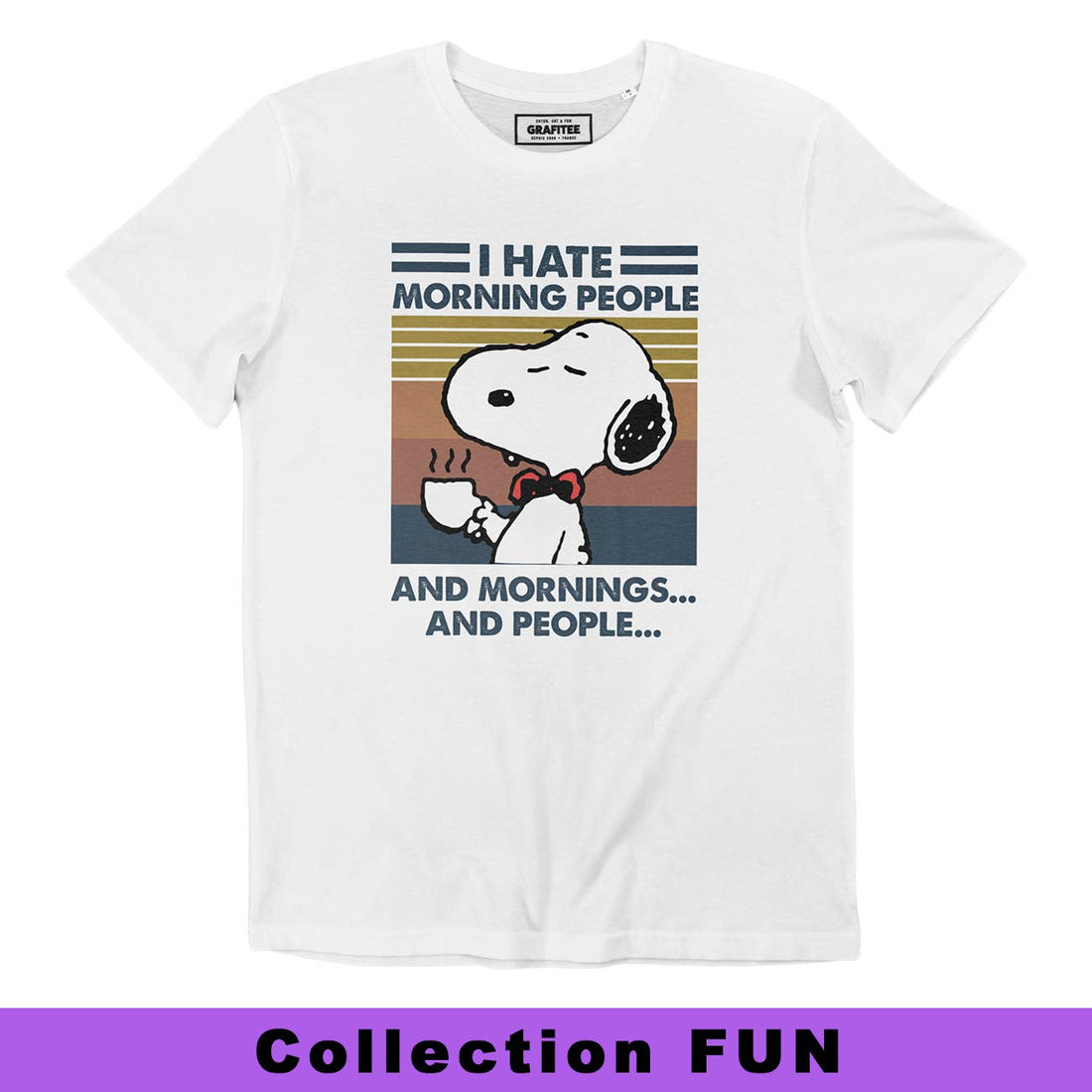 Morning People Tee - Lustiges Grafik-T-Shirt