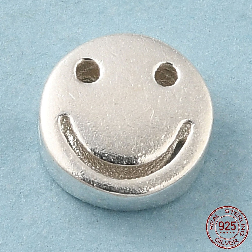 Silberperle Smiley