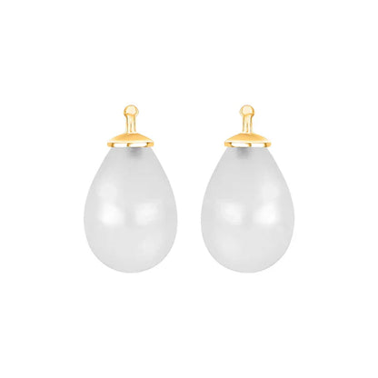 Tropfen aus Quarzglas in gold