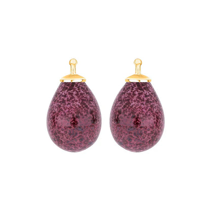 Tropfen aus Quarzglas in gold