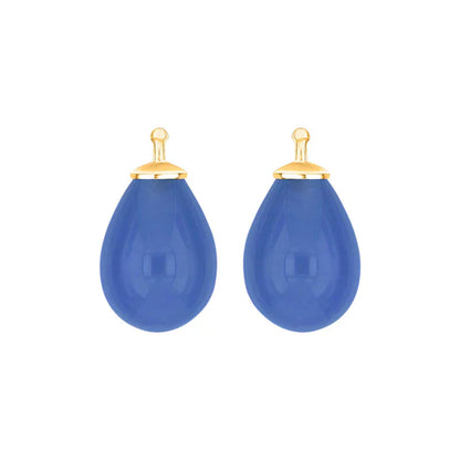 Tropfen aus Quarzglas in gold