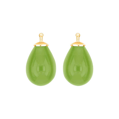 Tropfen aus Quarzglas in gold