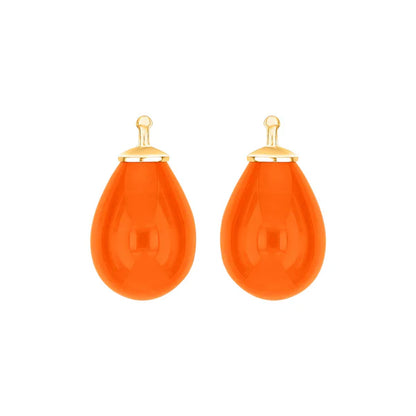Tropfen aus Quarzglas in gold