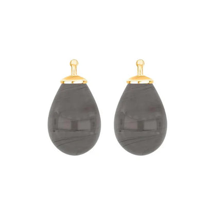 Tropfen aus Quarzglas in gold