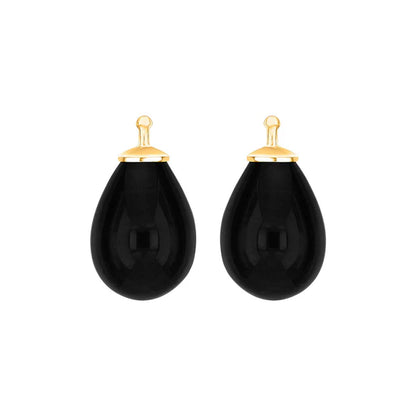 Tropfen aus Quarzglas in gold