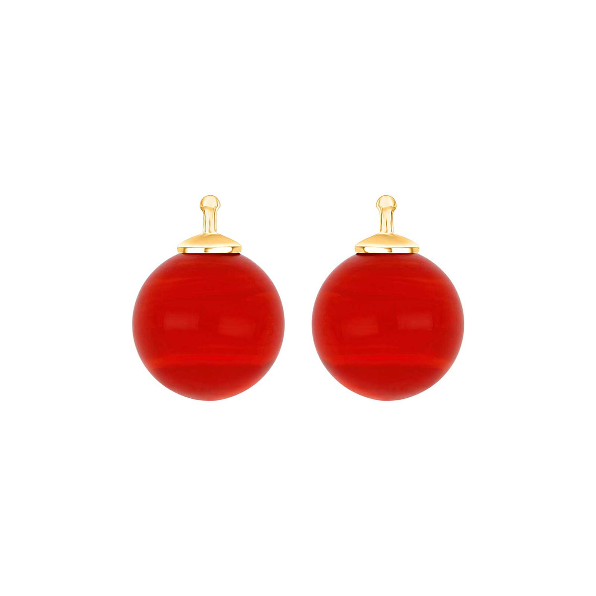 E81 – Kugel aus Quarzglas in gold