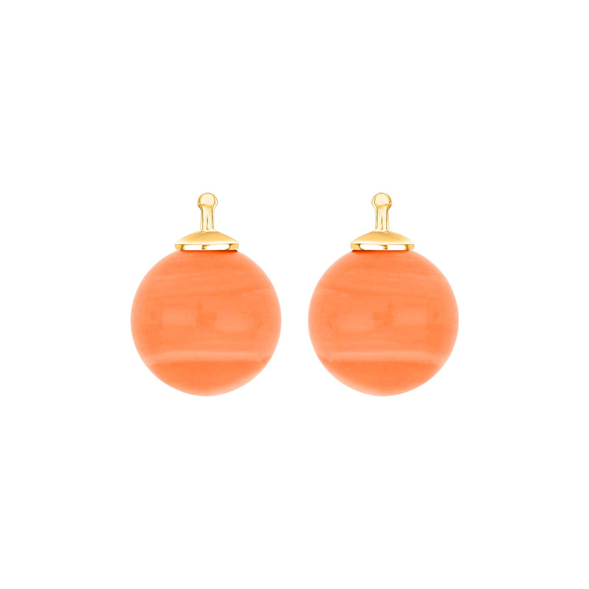 E81 – Kugel aus Quarzglas in gold