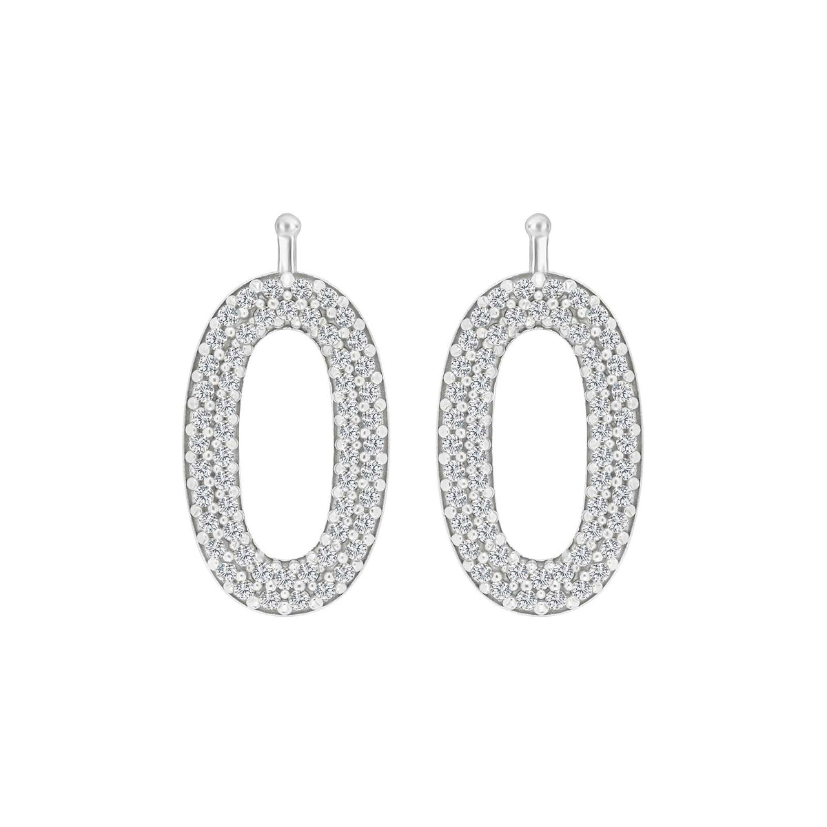 E35 – Oval mit Zirkonia