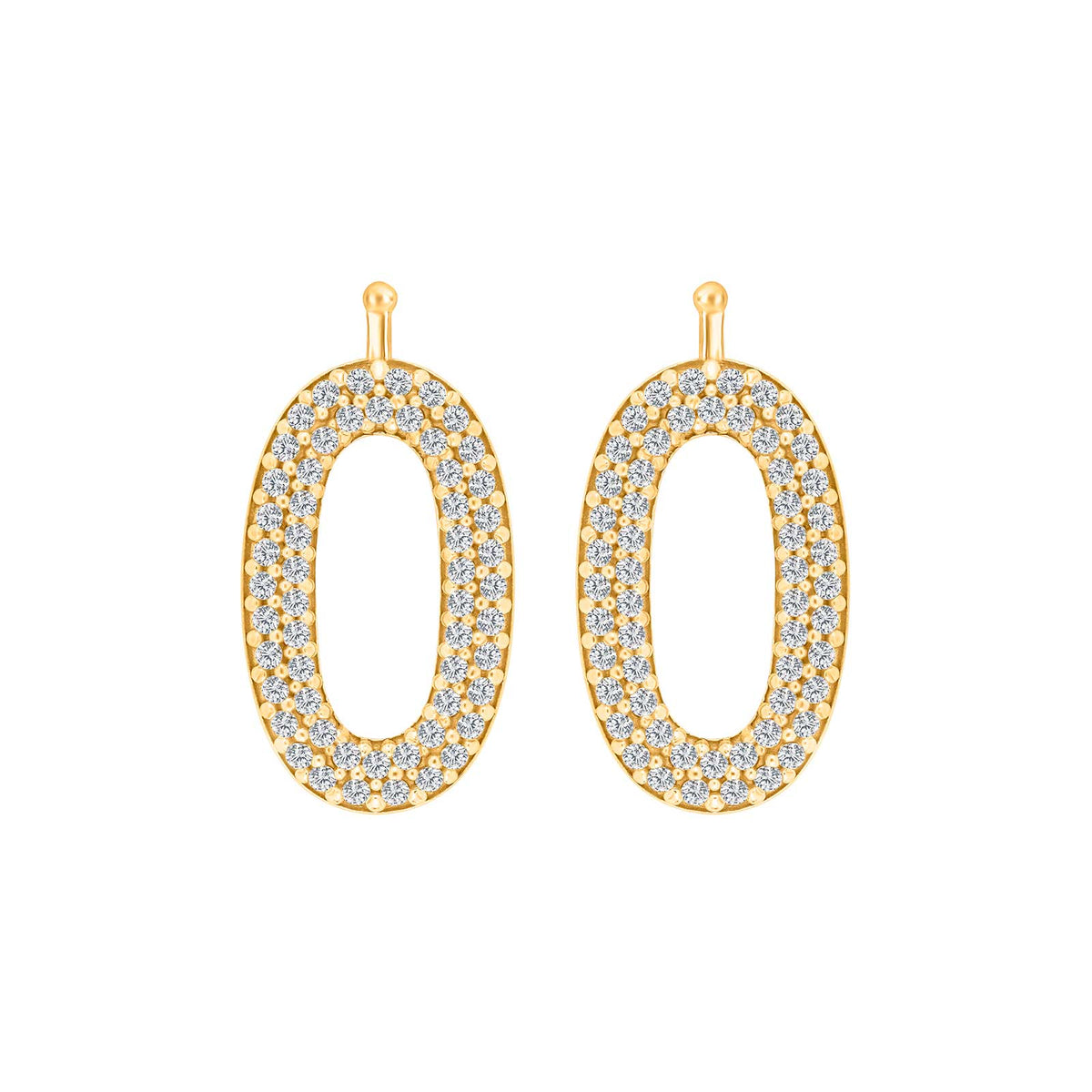 E35 – Oval mit Zirkonia