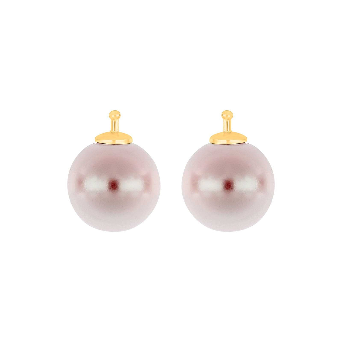 E46 – Runde Mallorca-Perle 12 mm in gold