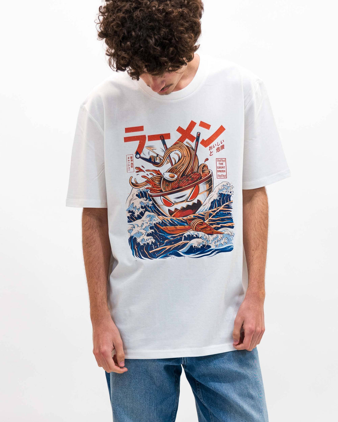 Der große Ramen von Kanagawa Tee - Manga-Tee