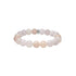 Heinzendorff Armband Rosenquarz, Pink Aventurin & Schwammquarz 10 mm – vergoldet