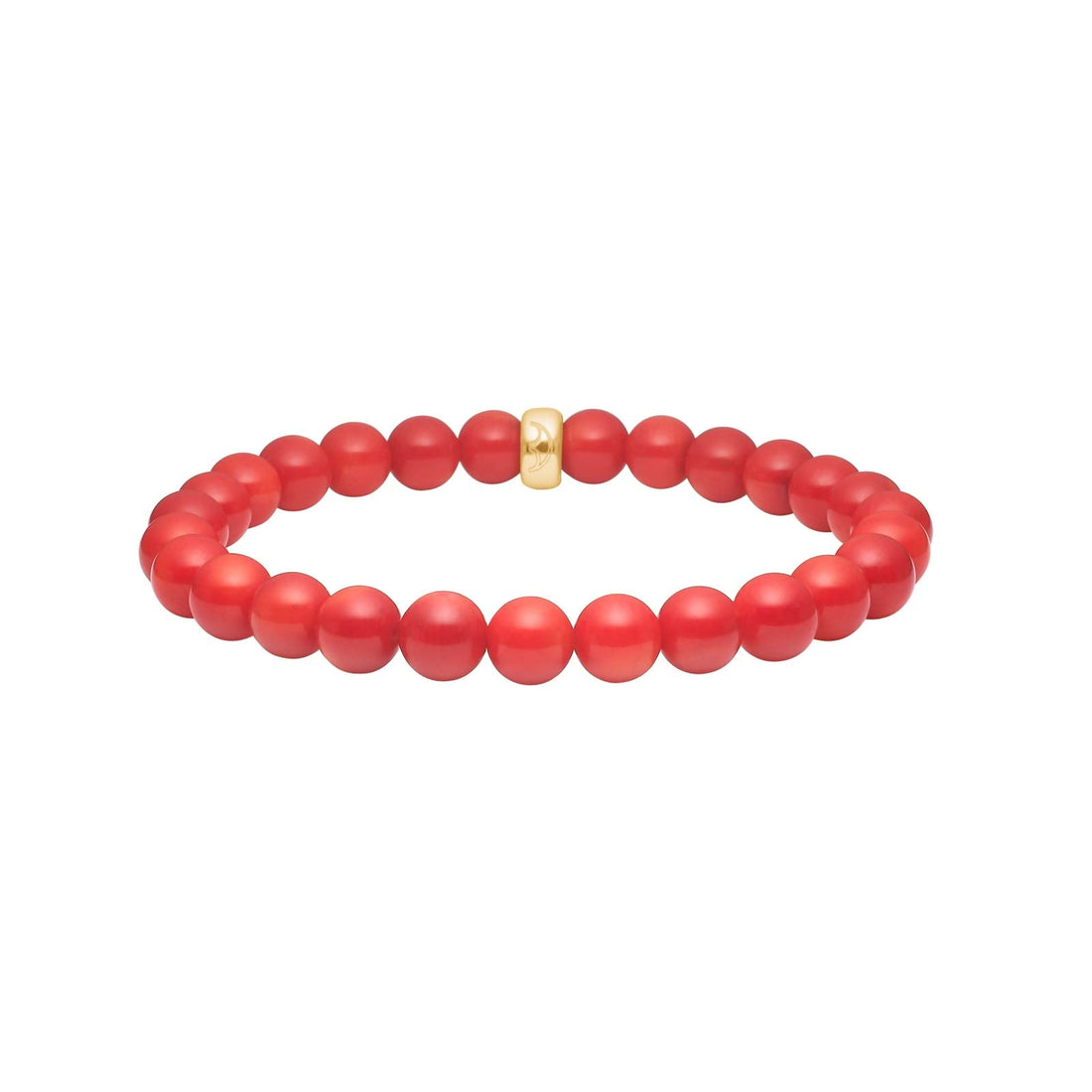 Heinzendorff Armband Bambuskoralle 7 mm – vergoldet