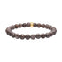 Heinzendorff Armband Jaspis 6 mm – vergoldet