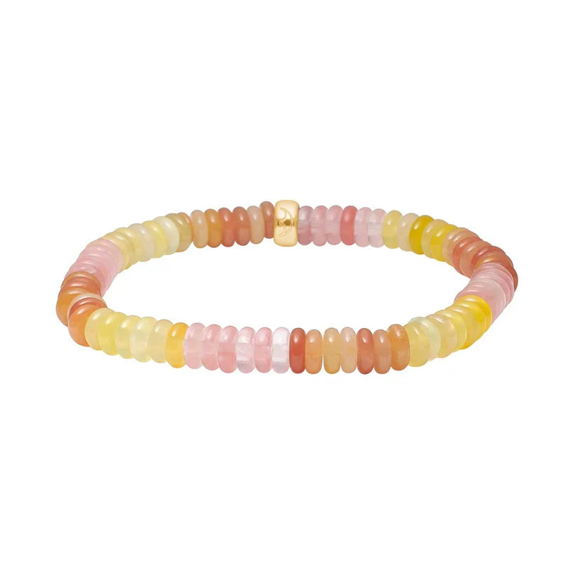 Heinzendorff Armband Achat, Kirschquarz &amp; Aventurin