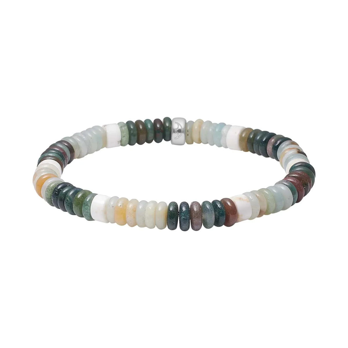 Heinzendorff Armband Amazonit, Howlith &amp; Achat