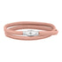 Heinzendorff Lederarmband 12 Hell-Rosa – silber