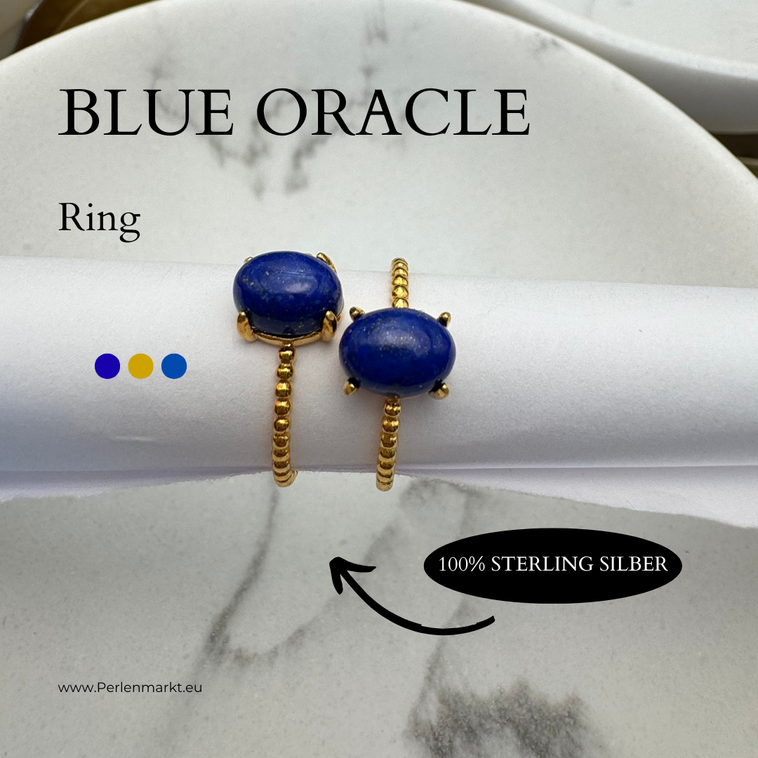 Blue Oracle feiner Ring mit Lapis Lazuli