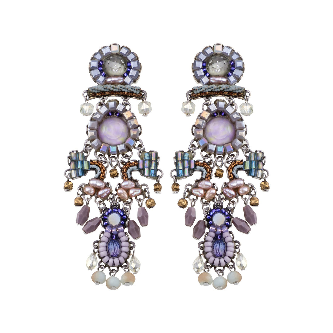 Ayala Bar Ohrringe Fog – Hyacinth