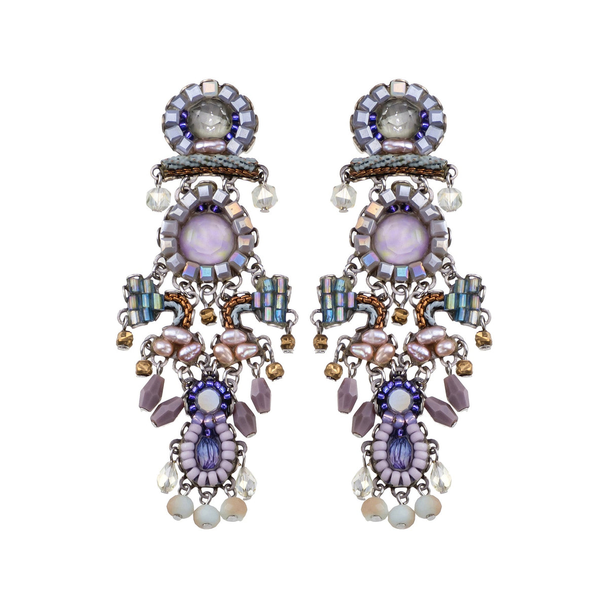 Ayala Bar Ohrringe Fog – Hyacinth