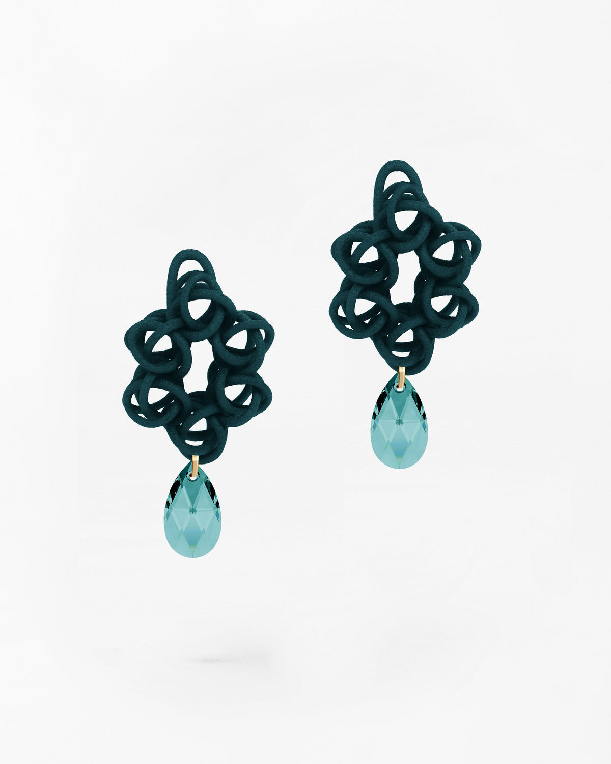 Fabnora Cosmos Petrol Green / Blue Zircon