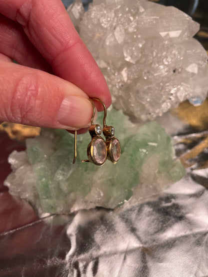 Edelstein Ohrring Beispiel