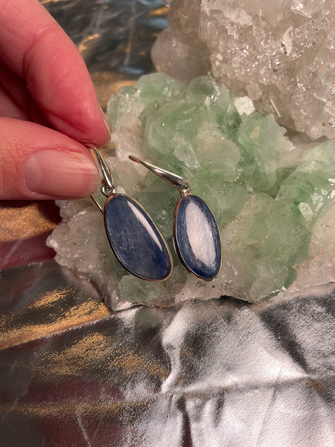 Edelstein Ohrring Beispiel