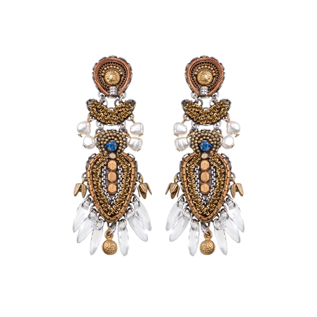 Ayala Bar Ohrringe Sancia – Gold Totem
