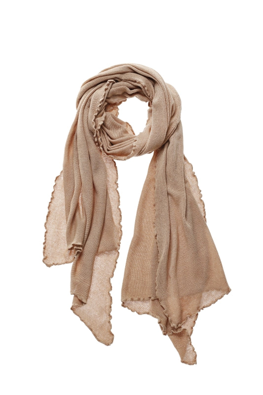Eva Schreiber Strickschal Soraya in Cappuccino