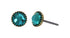 Konplott Black Jack Ohrstecker Green Blue Zircon – 0,50 cm
