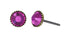 Konplott Black Jack Ohrstecker Dark Rose Fuchsia – 0,50 cm