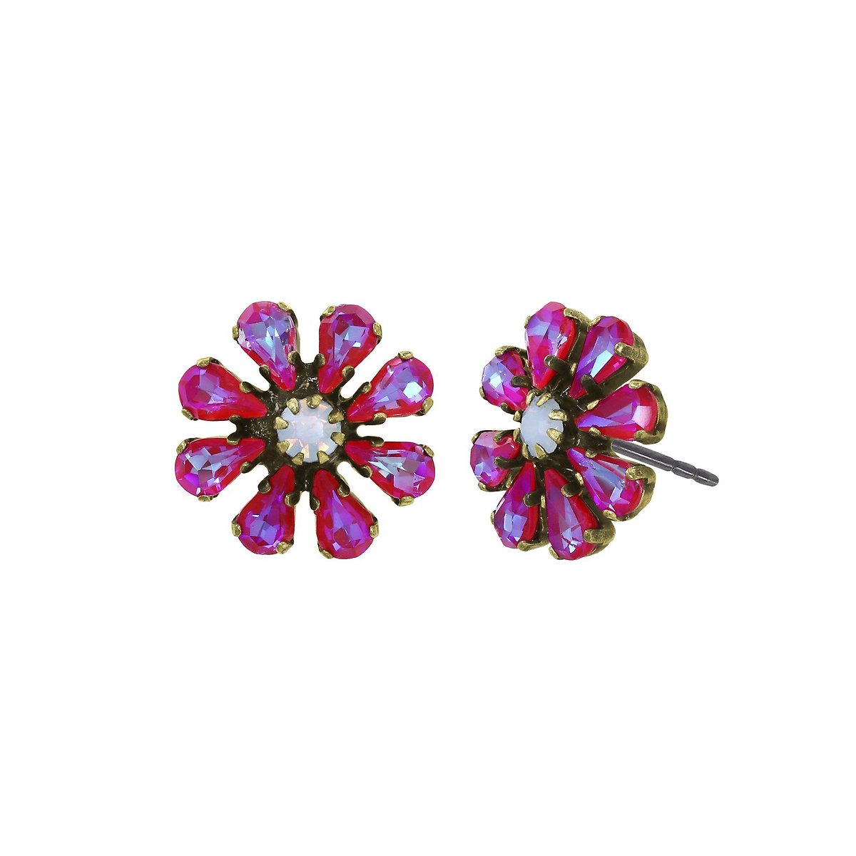 Konplott Twisted Blossom Ohrstecker Multi Größe S