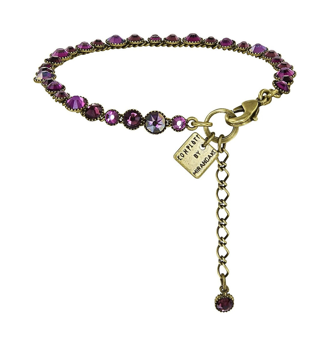 Konplott Water Cascade Armband Lila