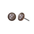 Konplott Bubble Cascade Ohrstecker Beige/Braun 7mm
