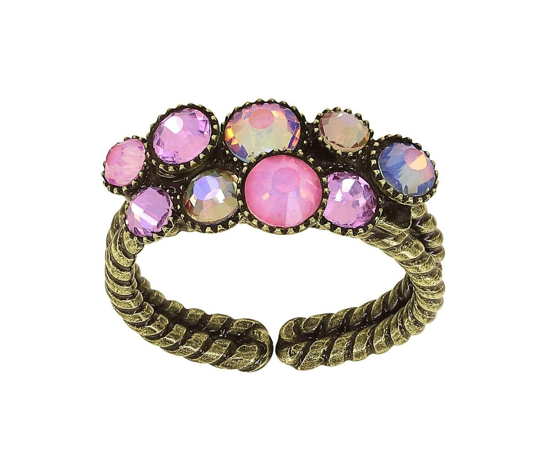 Konplott Water Cascade Ring Pink