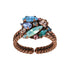 Konplott Abegail Ring Pastell Multi – kleiner Ringkopf
