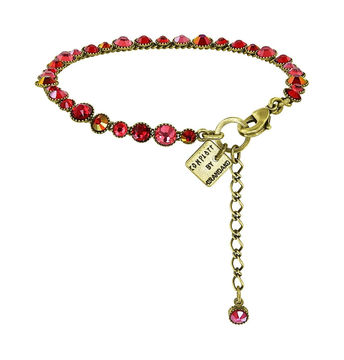 Konplott Water Cascade Armband Rot