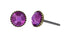Konplott Black Jack Ohrstecker Plum Purple – 0,50 cm