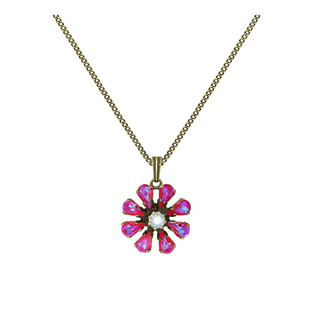 Konplott Twisted Blossom Halskette mit Anhänger Multi Größe S