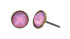 Konplott Black Jack Ohrstecker Light Pink Rose Crystal – 0,70 cm