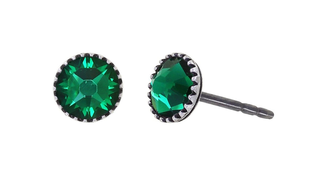 Konplott Black Jack Ohrstecker Majestic Green – 0,50 cm