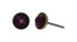 Konplott Black Jack Ohrstecker Dark Amethyst – 0,50 cm